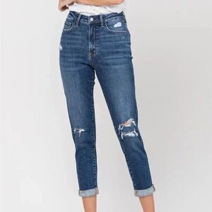 Vervet Erika Distressed Mom Jeans Size 26